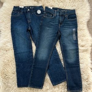 NWT Gap kids jeans - wash well, cozy-lined 10